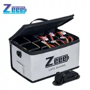 Zeee Lipo Safety Bag 10 Cells Fireproof Battery Pouch Adjustable Storage Guard