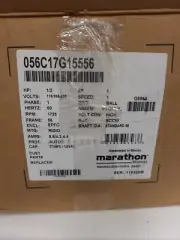 MARATHON MOTORS 056C17G15556 Motor,1/2 HP,1725 rpm,56,115/208-230V