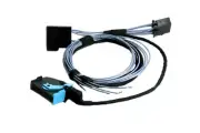 For Audi A4 8E B6 Original Kufatec Wiring Adapter Connection Satnav Plus / Rns-D