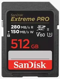 在飛比找Yahoo!奇摩拍賣優惠-SanDisk Extreme PRO SDXC-512Gb