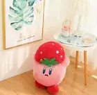 Hot 30CM Cute Strawberry Kirby Plush Doll Stuffed Soft Toy Pillow Xmas