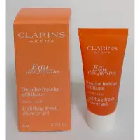 在飛比找蝦皮購物優惠-全新 CLARINS 克蘭詩 橙色幸福沐浴凝膠  8ml，售