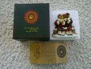 Boyds Bears & Friends Laurie & Debbie Sharing Cocoa Figurine NIB