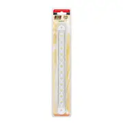 LED Autolamps White Reverse Strip Light Clear Lens 24 Volt 12 LED Lamp Blister