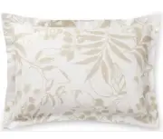 Ralph Lauren Cecily Collection Palmetto Sateen King Sham 20"x36" MSRP$185.00