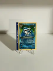 Blastoise Holo 1st Edition Debit Credit Card Skin Decal Pokemon Small Chip