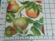 Two Decorative Luncheon Napkins for Decoupage "Apple Orchard"