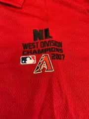 2007 MLB Arizona Diamondbacks NL West Champs NEW Polo Shirt Antigua Mens - XL