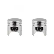 Trik Topz Valve Caps Piston Chrome SV Intended For Use With Schrader Valves