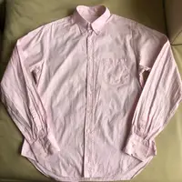 在飛比找蝦皮購物優惠-保證正品 PRADA. 淡粉紅 長袖 襯衫 休閒襯衫 siz