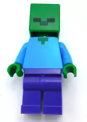 LEGO NEW MINECRAFT ZOMBIE MINIFIGURE FIGURE