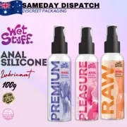 Wet Stuff Premium Anal Silicone Lubricant Pump 110g Long Lasting Smooth Comport
