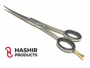 CURVED GERMAN Barber Hair Cutting Scissors Shears 7.5" + FREE TWEEZERS NEW