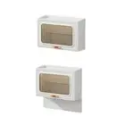 Wall Mounted Spice Rack Condiment Bottle Organizer Compact Toilet Storage Shelf
