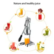 Manual Fruit Juice Squeezer Kitchen Heavy Duty Tools Citrus Juicer Hand Press