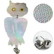 Scare off Pigeons and Small Birds with Double Sided Owl Chimes Bird Repeller