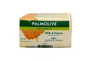 Palmolive Soap Bars Naturals Milk & Honey Moisture 90g Pack of 4's