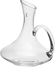 iplusmile 1Pc Wine Decanter with Handle Glass for Household Wine Dispensing Transparent Design Enhances Aroma and Taste for Parties and Gifting