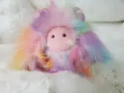 Handmade Rainbow Yeti Sprite Stuffed Animal by Wishsong Design