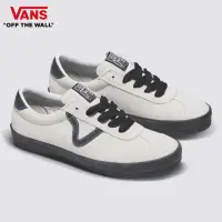 在飛比找momo購物網優惠-【VANS 官方旗艦】Sport Low 男女款米白色滑板鞋