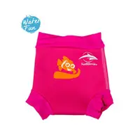 在飛比找PChome商店街優惠-兒童泳衣 嬰兒保暖游泳外層加強防漏尿布褲 (粉紅色) 0-9