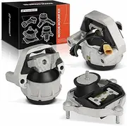 A-Premium Engine And Transmission Mount Replacement for Audi A6 2012-2018, 2.0L, FWD, Set of 3