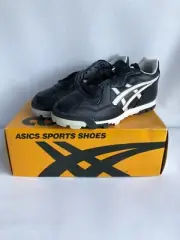 ASICS Soccer Cleats Sz. 9 AT SMASHER KY-27 Black / White NOS