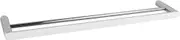 Silver 600mm Towel Rack Double Rail Stainless Steel 304 Wall Mount Bathroom Accessory
