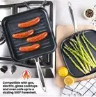Granitestone Diamond Pro 2pc Hard-Anodized Nonstick Grill And Griddle Pan Set