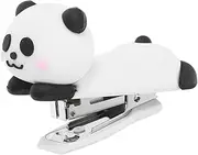 DOITOOL Mini Cute Panda Stapler for Students Fun Portable Design Efficiently Staples Up for Home School Classroom Office Use