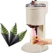 Soft Serve Ice Cream Maker, Ice Cream Machine for Home, Soft Whip Ice Cream Machine with 1L Capacity, Fruit Yogurt Freezing Sorbet Ice Cream Machine，Easy to Clean, for DIY Kitchen