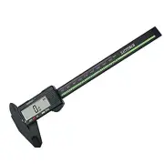 Plastic Digital Caliper with Large LCD Screen 6 Inch Millimeter 6” PLASTIC