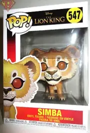 SIMBA Disney The Lion King Pop 4" Vinyl Figure #547 Funko MINT 2019