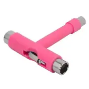 Hex Socket Skateboard Roller Spanner T Wrench Hand Tool Pink