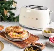 SMEG Toaster TSF01 2-Slice Standard Toaster -beige cream color