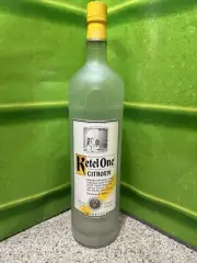 Ketel One Citron Vodka Display Bottle 4.5 Liter Empty 22.5 Tall New Without Box