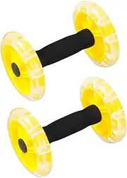 GALPADA Bdominal Wheel Core Strength Training Wheel Fitness Exercise Device for Men Women Lose Weight Equipment Abdominal Exercise Roller