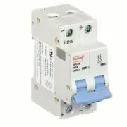 Dayton IEC Supplementary Circuit Breaker 5MLA8, 50A, 440V DC, 2 Pole, Din Rail