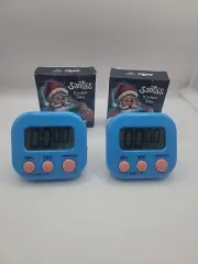 LCD Digital Large Kitchen Cooking Timer CountDown Up Clock Loud Alarm Magnetic 2