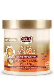 African Pride Shea Butter Miracle Bouncy Curls Pudding 15oz