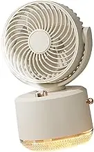 Desk Fan with Spray Portable Rechargeable Small Fans for Bedroom,USB Oscillating Cooling Table Fan Long Time Work,Personal Electric Cold Air Portable Fan for Desk