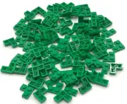 Lego 100 New Green Plates 2 x 2 Corner Pieces