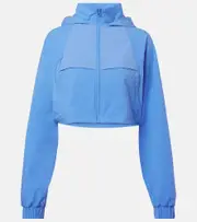 [Alo Yoga] Alo Yoga Playmaker cropped jacket AU 12 blue