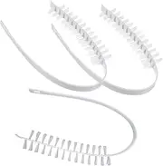 COMPUKAS 3Pcs Washer Cleaner Brush Flexible Drum Cleaning Tool for Washing Machine Dirt Removal Durable Bristles for Versatile Household Use Easy to Operate Cleaning