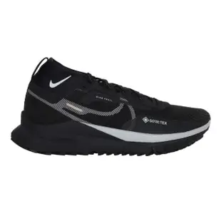 【NIKE 耐吉】REACT PEGASUS TRAIL 4GTX男防潑水越野慢跑鞋 黑灰(DJ7926-001)