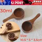 30ml Wooden Measure Scoop Tea Coffee Beans Milk Powder Kitchen Measuring Tool
