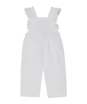 frilly jumpsuit 18M,12M white