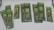LOT OF 9 - Clover Takumi Bamboo Circular Knitting Needles TF600