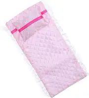 Dollhouse Mini Furniture Set Pillow Sheet Soft Cotton for Miniature Bedrooms