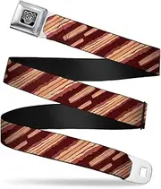 [Buckle-Down] Seatbelt Buckle Belt, Bacon